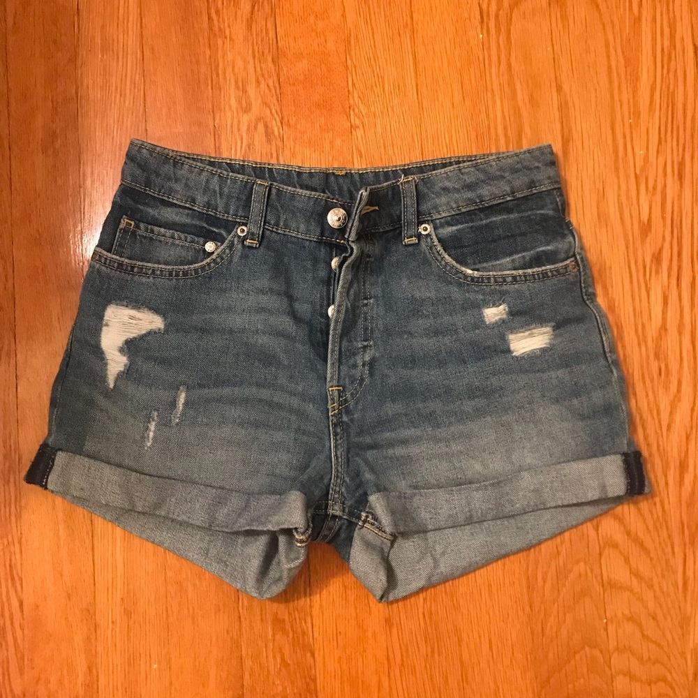 HM denim shorts size 4